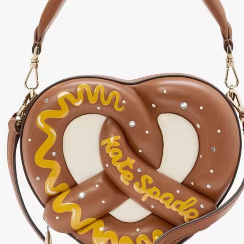 KATE SPADE NYC 3D PRETZEL CROSSBODY BAG